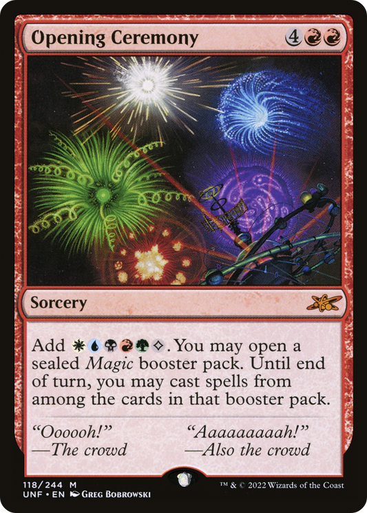 Opening Ceremony [Unfinity] Foil