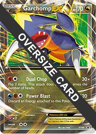 Garchomp EX (XY09) (Jumbo Card) [XY: Black Star Promos] | Silver Goblin