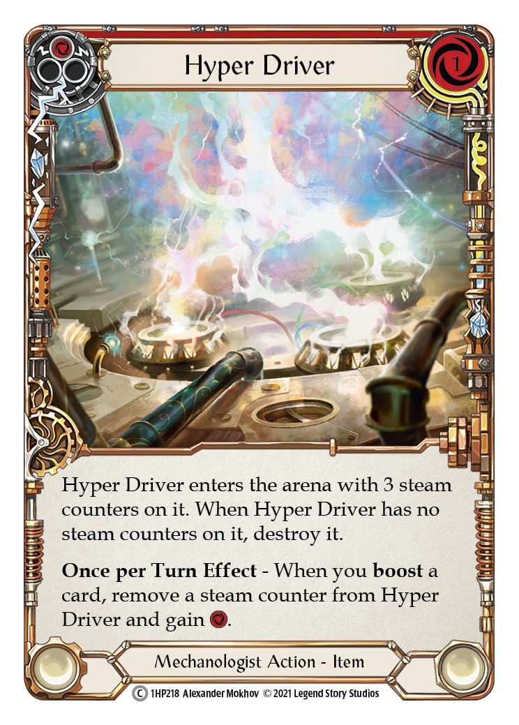 Hyper Driver [1HP218] (History Pack 1) | Silver Goblin
