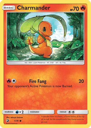 Charmander (1) Reverse Holofoil - Dragon Majesty