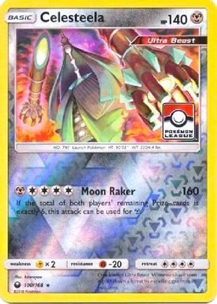 Celesteela (100/168) (League Promo) [Sun & Moon: Celestial Storm] | Silver Goblin