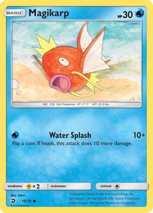 Magikarp (19) Reverse Holofoil - Dragon Majesty