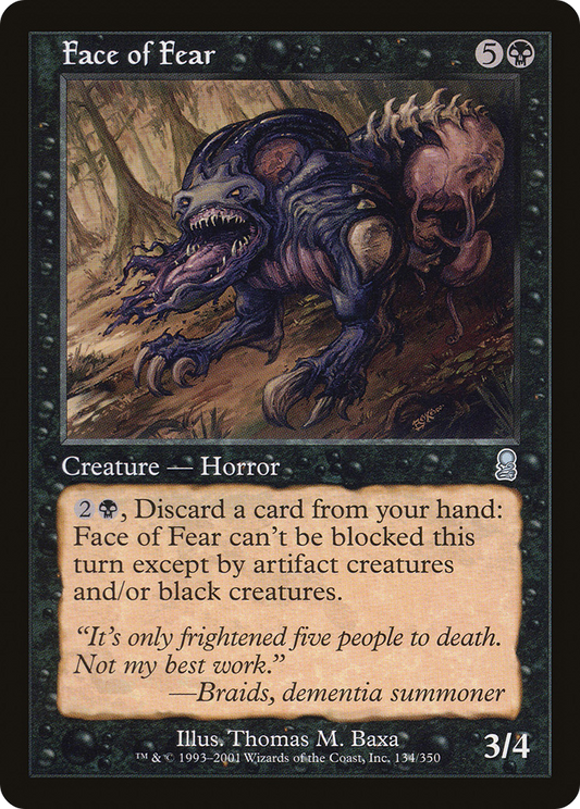Face of Fear [Odyssey] Foil