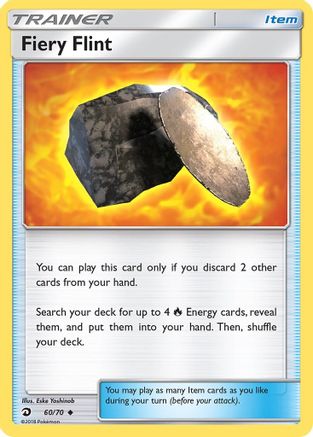 Fiery Flint (60) Reverse Holofoil - Dragon Majesty