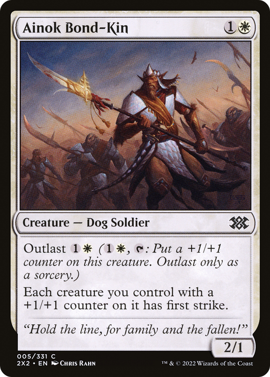 Ainok Bond-Kin [Double Masters 2022] Foil