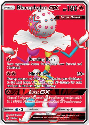 Blacephalon GX (Full Art) (199) Holofoil - SM  Lost Thunder