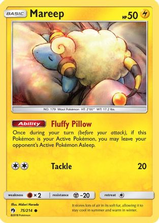 Mareep (75) Reverse Holofoil - Lost Thunder