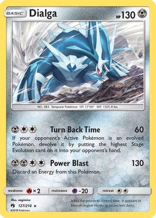 Dialga (127) Reverse Holofoil - Lost Thunder