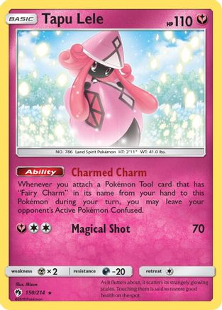 Tapu Lele (150) Reverse Holofoil - Lost Thunder