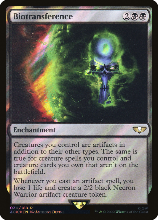 Biotransference (Surge Foil) [Warhammer 40,000]