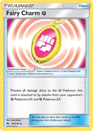 Fairy Charm F (176) Reverse Holofoil - Lost Thunder