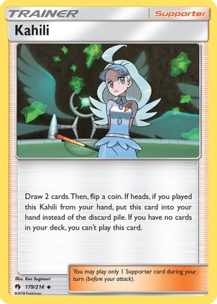 Kahili (179/214) [Sun & Moon: Lost Thunder] | Silver Goblin