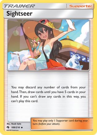Sightseer (189) Reverse Holofoil - Lost Thunder