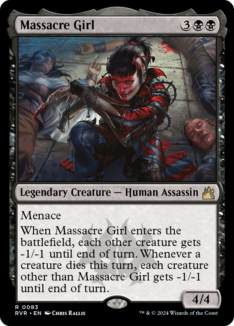 Massacre Girl [Ravnica Remastered] Foil