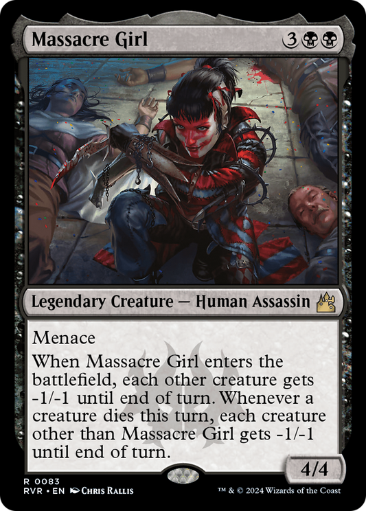 Massacre Girl [Ravnica Remastered] Foil