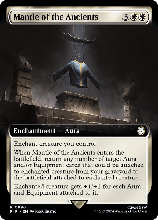 Mantle of the Ancients: (Extended Art) Foil (980)