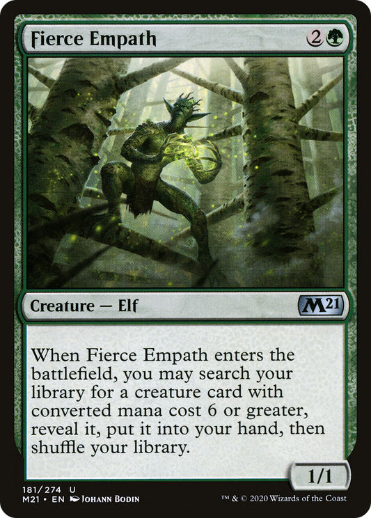 Fierce Empath [Core Set 2021] Foil