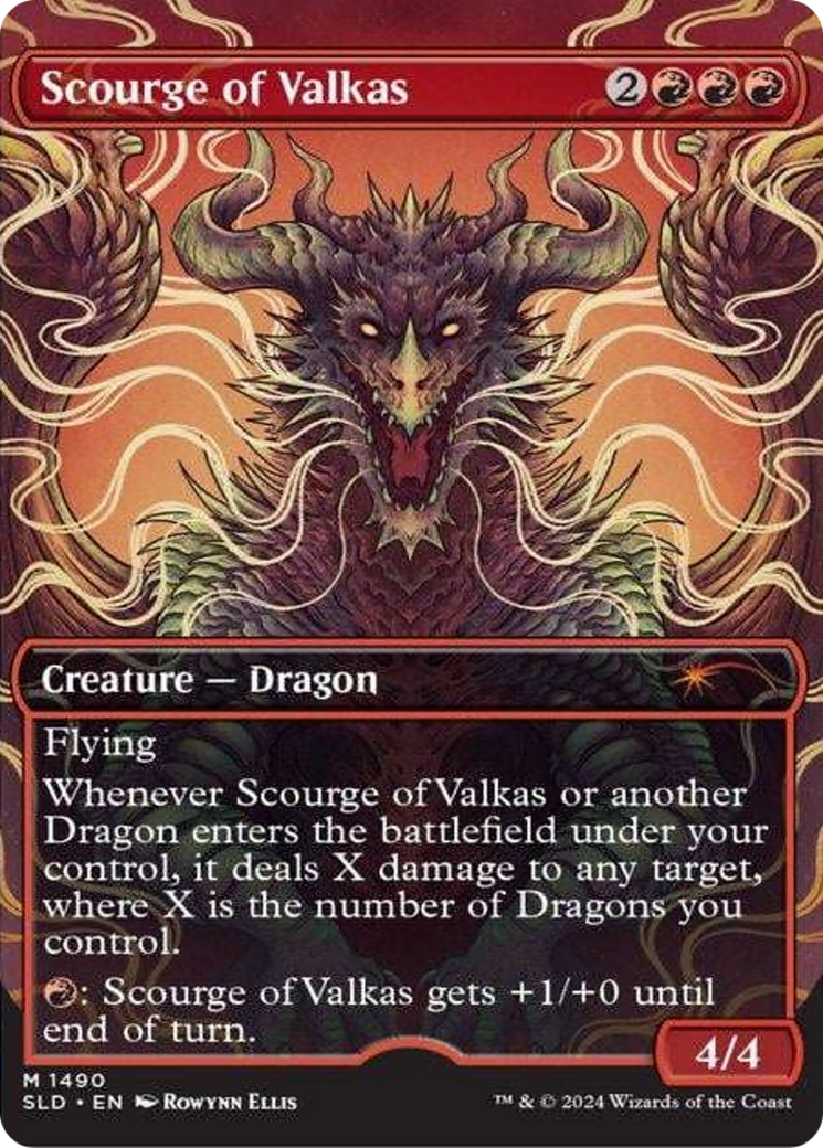 Scourge of Valkas (Rainbow Foil) [Secret Lair Drop Series] | Silver Goblin