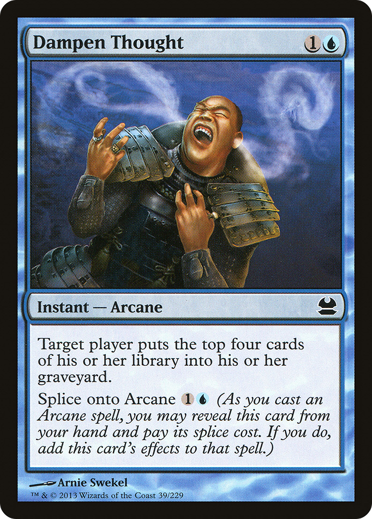 Dampen Thought [Modern Masters] Foil