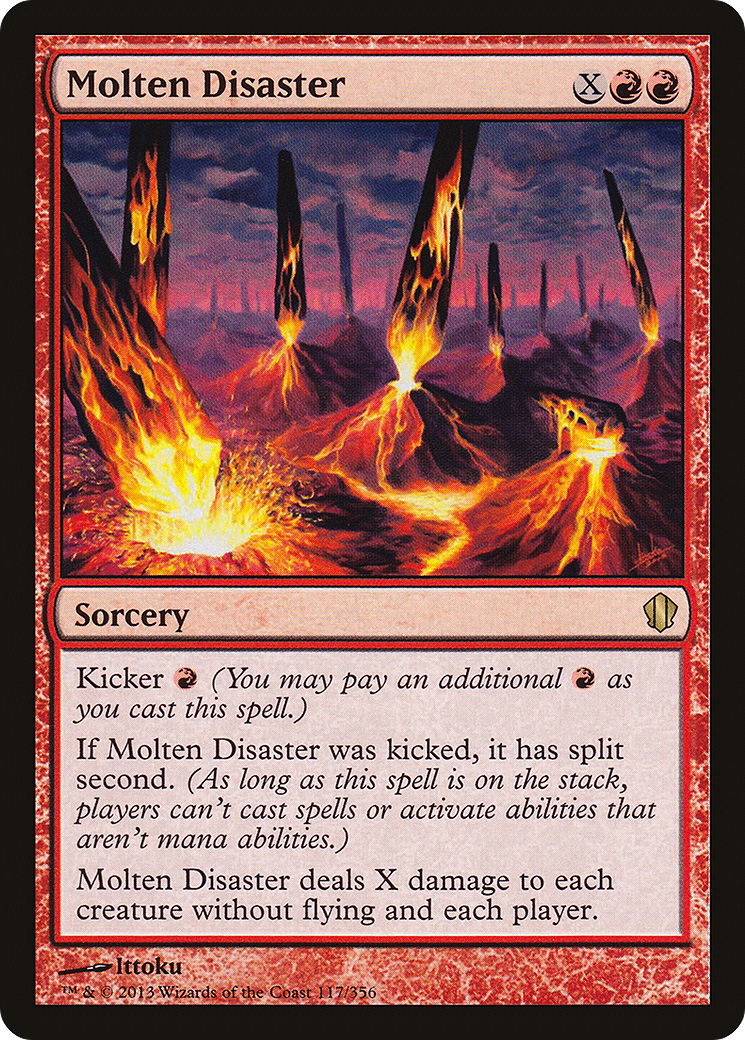 Molten Disaster [Commander 2013] | Silver Goblin