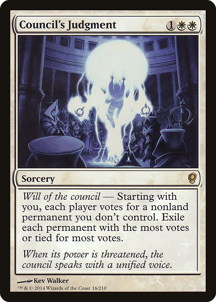Council's Judgment [Conspiracy] Foil