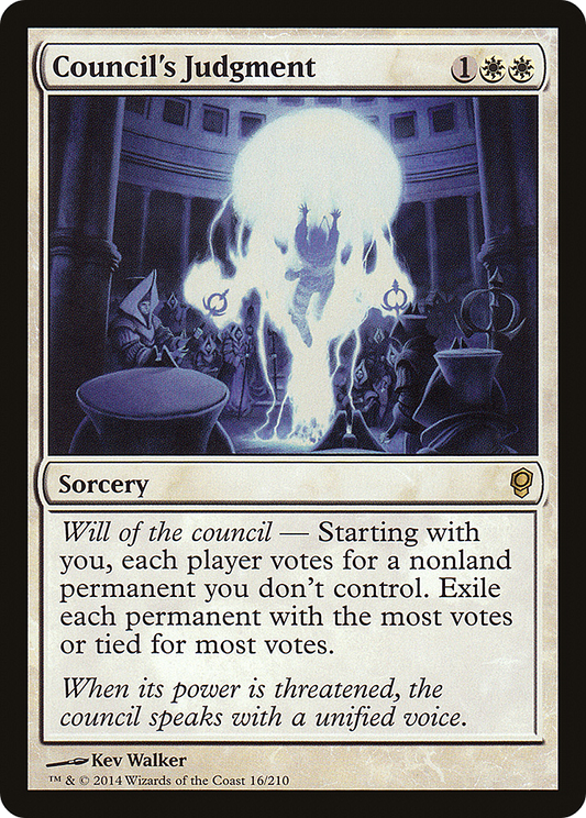 Council's Judgment [Conspiracy] Foil