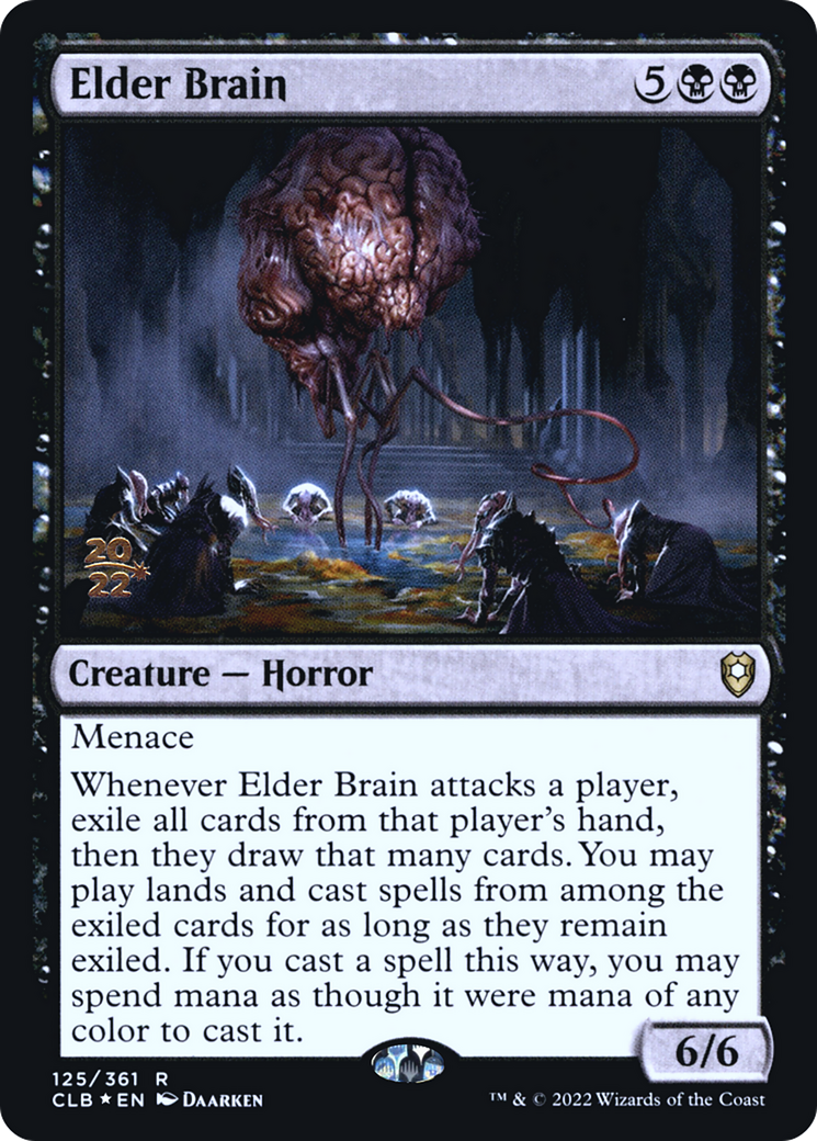 Elder Brain [Commander Legends: Battle for Baldur's Gate Prerelease Promos] | Silver Goblin