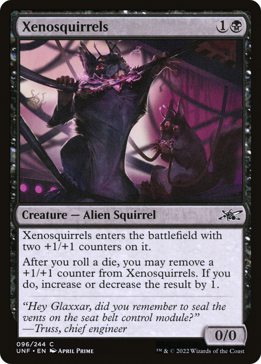 Xenosquirrels [Unfinity] Foil