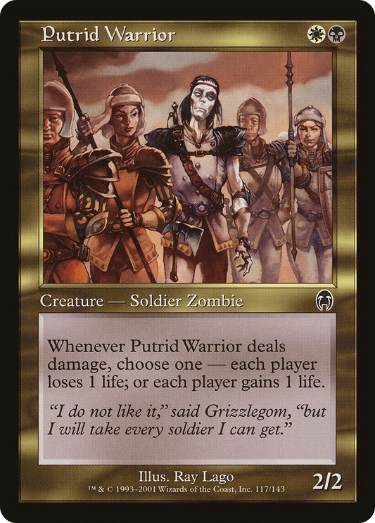 Putrid Warrior [Apocalypse] Foil