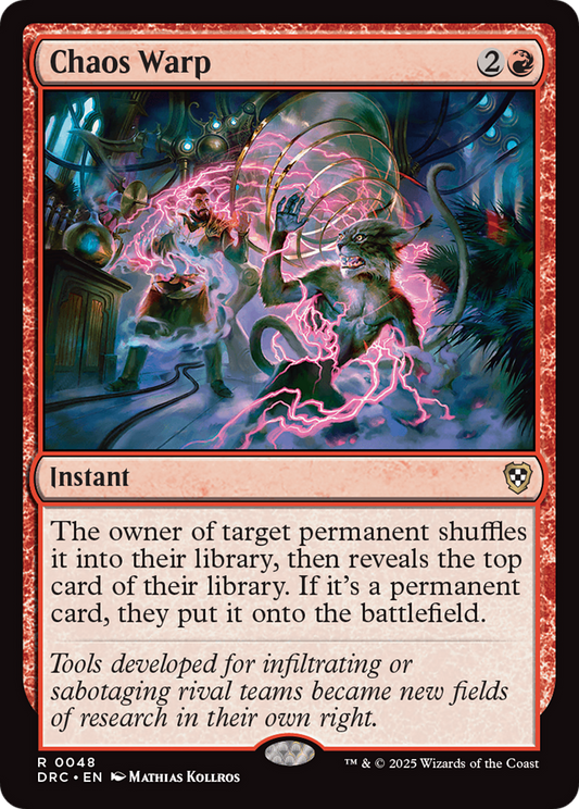 Chaos Warp (048) - Commander: Aetherdrift