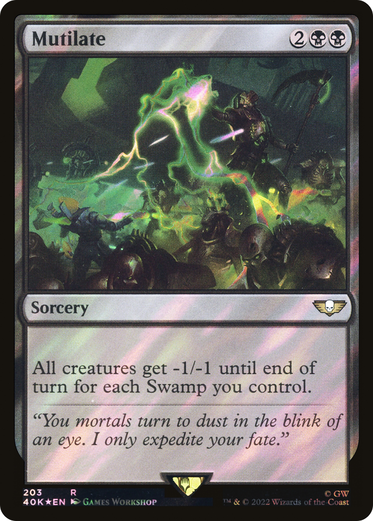 Mutilate (Surge Foil) [Warhammer 40,000]