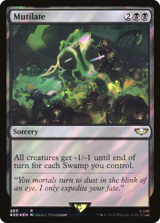 Mutilate (Surge Foil) [Warhammer 40,000]