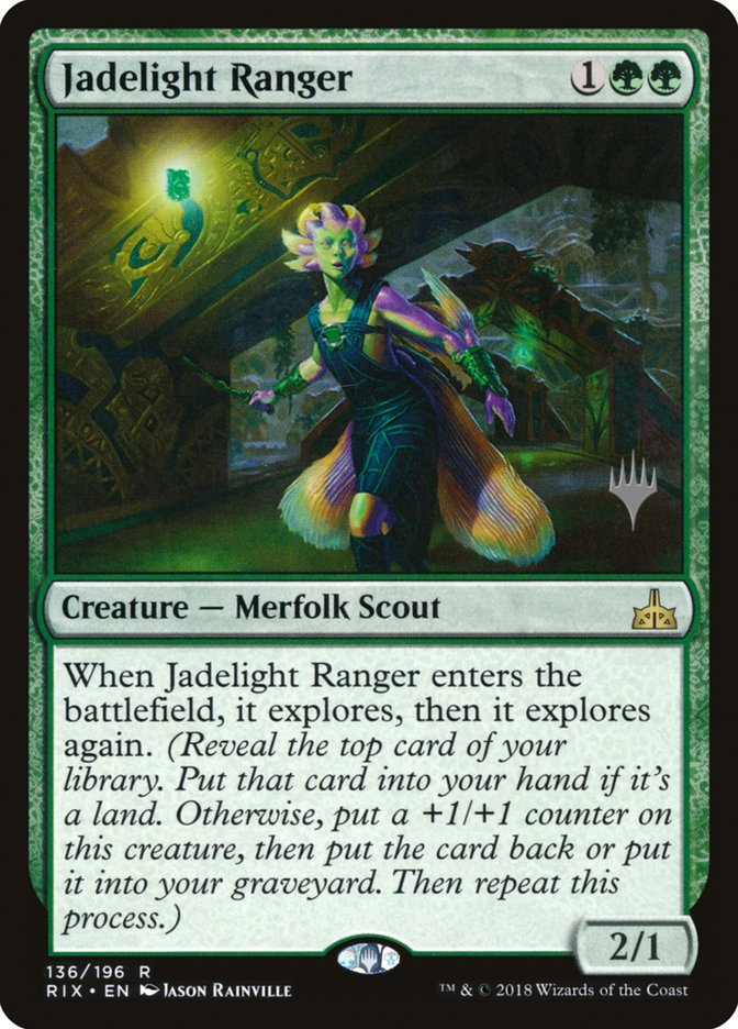 Jadelight Ranger (Promo Pack) [Rivals of Ixalan Promos] | Silver Goblin