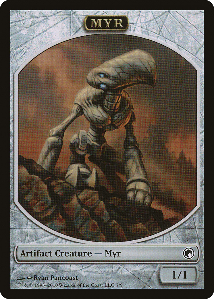 Myr Token [Scars of Mirrodin Tokens] | Silver Goblin