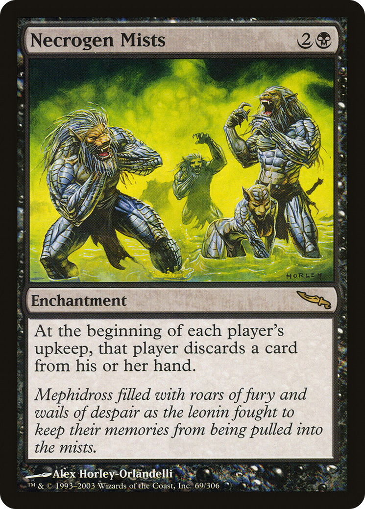 Necrogen Mists [Mirrodin] | Silver Goblin