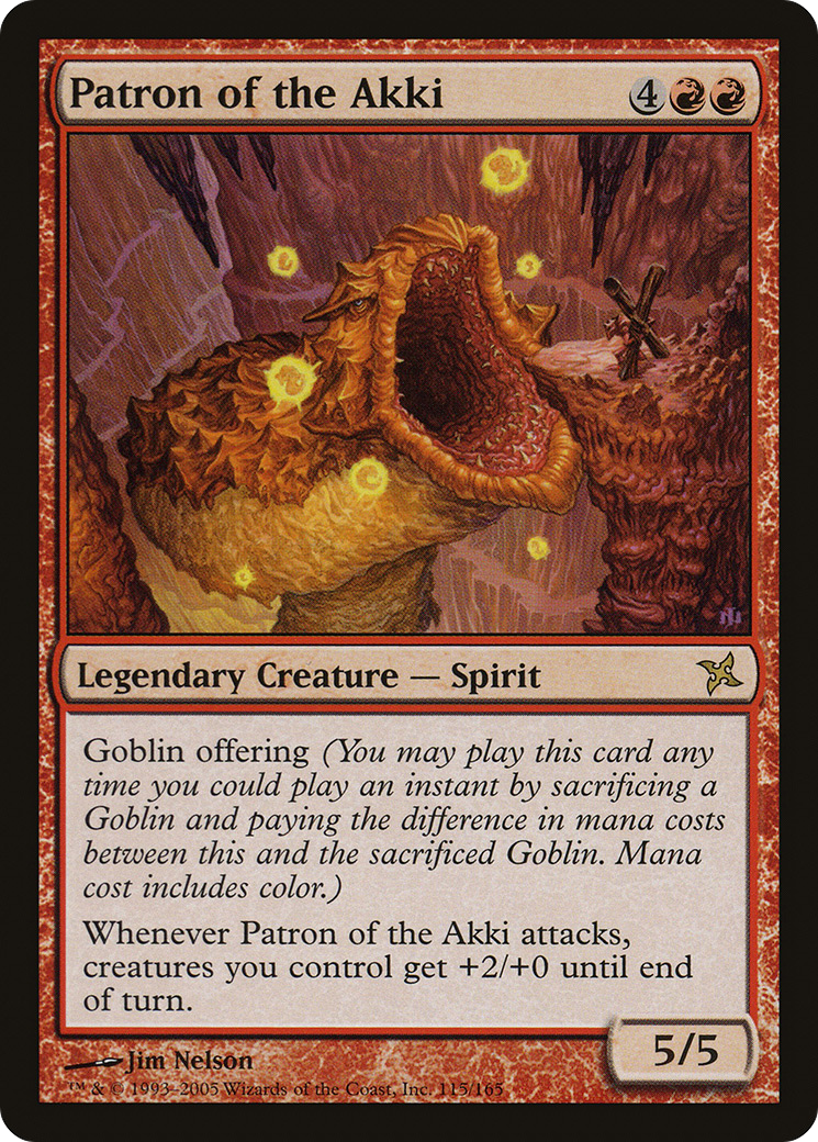 Patron of the Akki (115) Foil - Betrayers of Kamigawa
