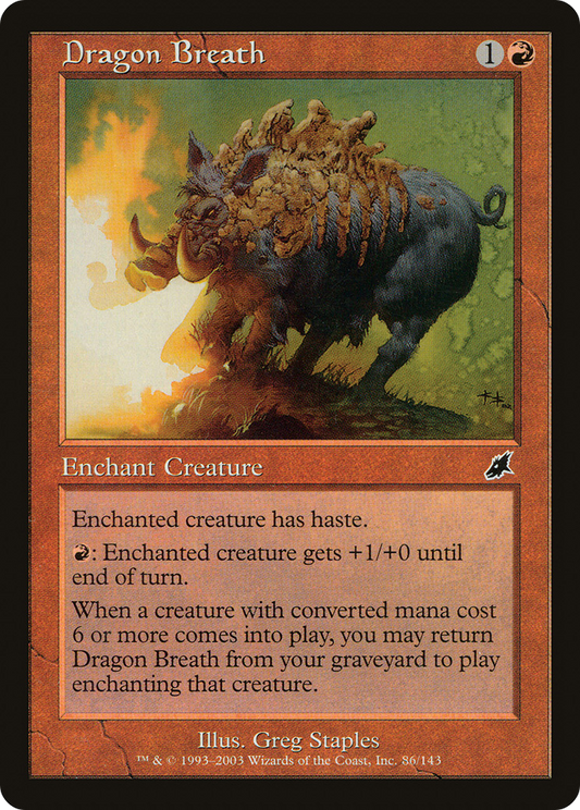Dragon Breath [Scourge] Foil
