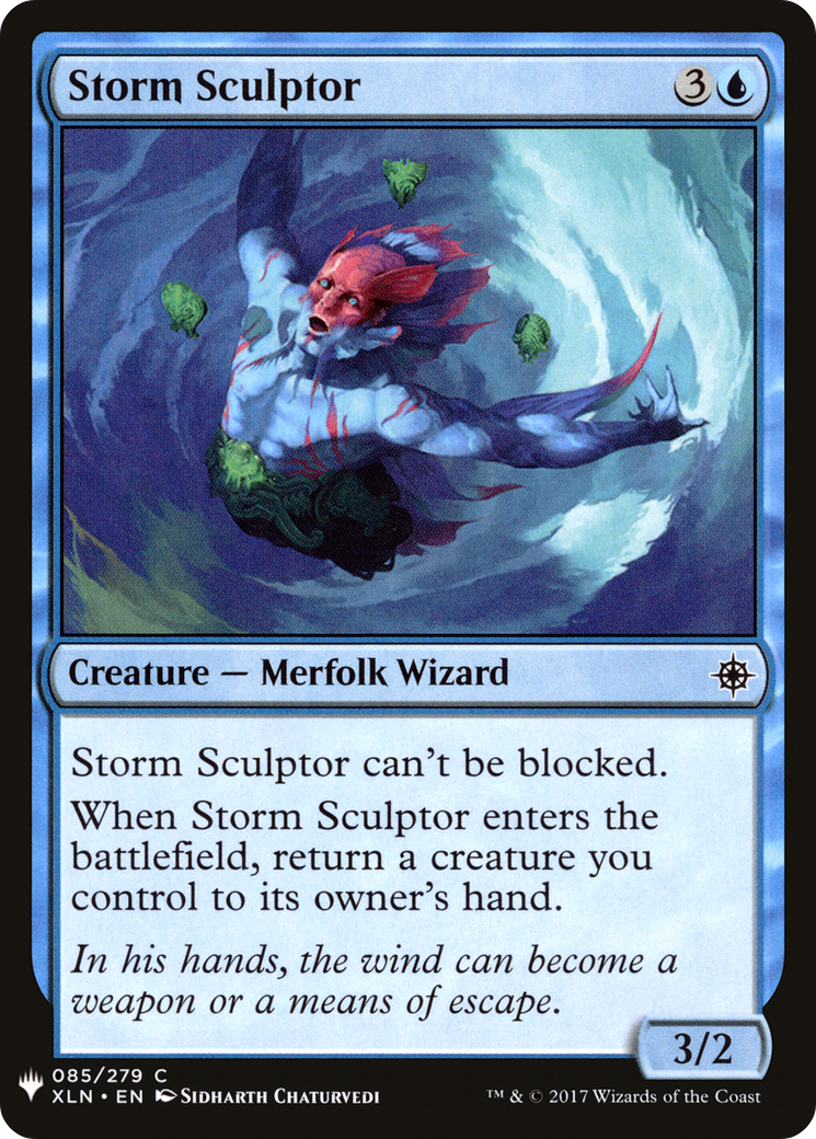 Storm Sculptor (XLN-85) - The List
