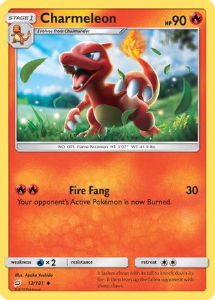 Charmeleon (13/181) [Sun & Moon: Team Up] | Silver Goblin