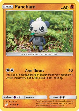 Pancham (81/181) [Sun & Moon: Team Up] | Silver Goblin