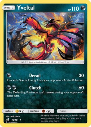 Yveltal (95) Reverse Holofoil - Team Up