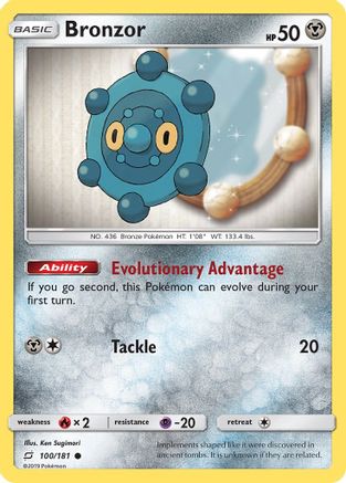 Bronzor (100) Reverse Holofoil - Team Up