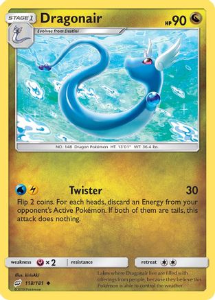 Dragonair (118) Reverse Holofoil - Team Up