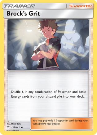 Brock's Grit (135/181) [Sun & Moon: Team Up] | Silver Goblin