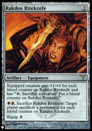 Rakdos Riteknife [The List] | Silver Goblin