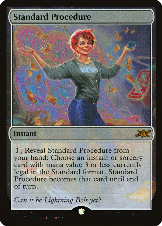 Standard Procedure (Galaxy Foil) [Unfinity]