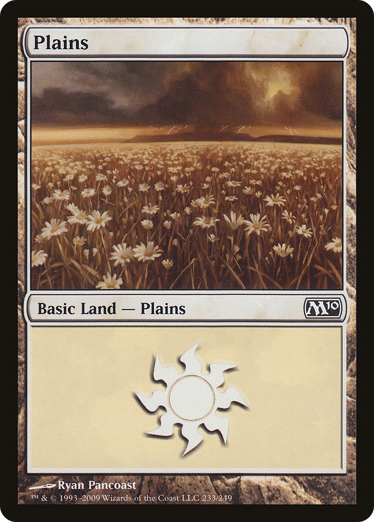 Plains (233) [Magic 2010] Foil