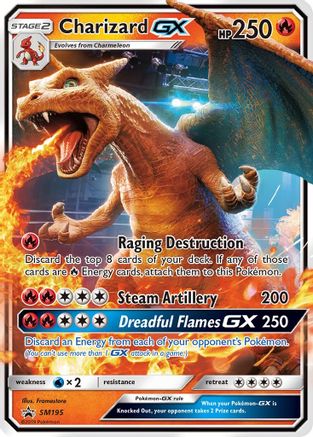 Charizard GX - SM195 (SM195) Holofoil - SM Promos