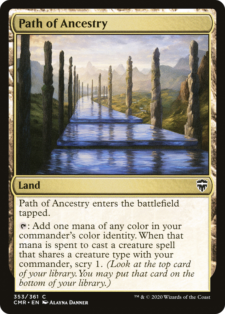 Path of Ancestry [Commander Legends] Foil
