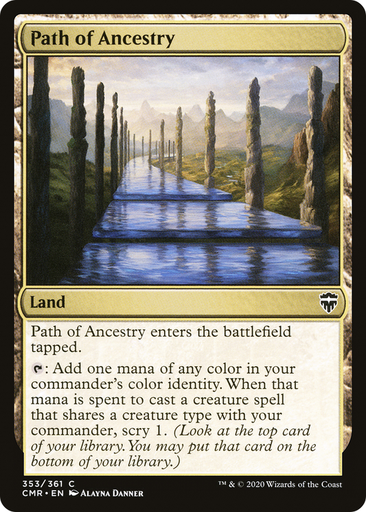 Path of Ancestry [Commander Legends] Foil